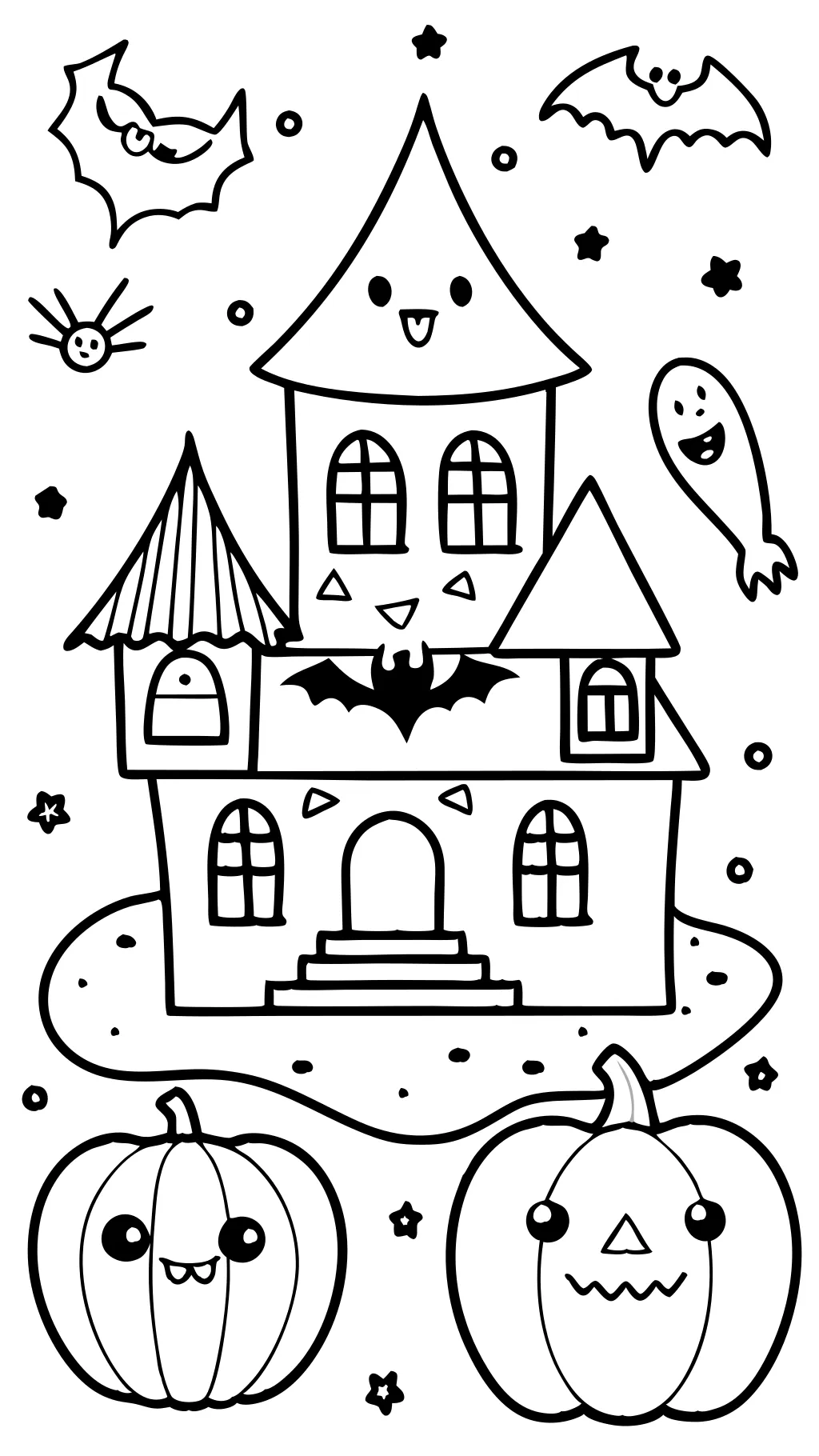 halloween pages to color